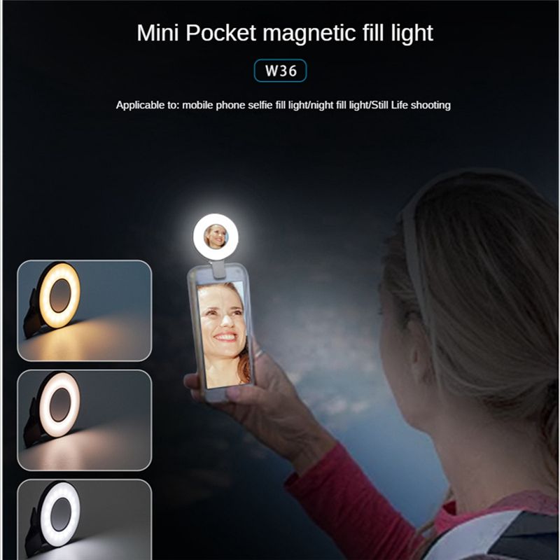Beauty Makeup Video - AABFK Lampu Isi Mini Ponsel Siaran