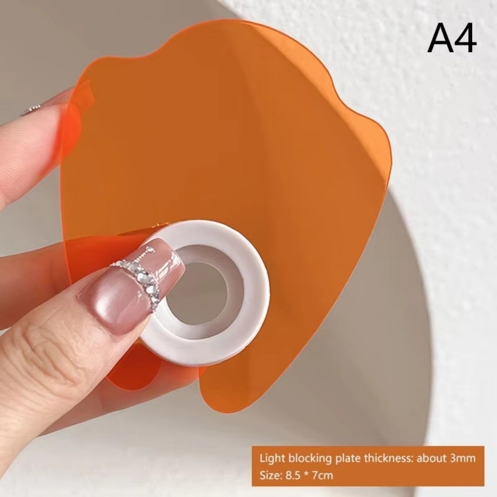 Uv Nail Lamp - Pelindung Akrilik Anti Cahaya Biru Bentuk