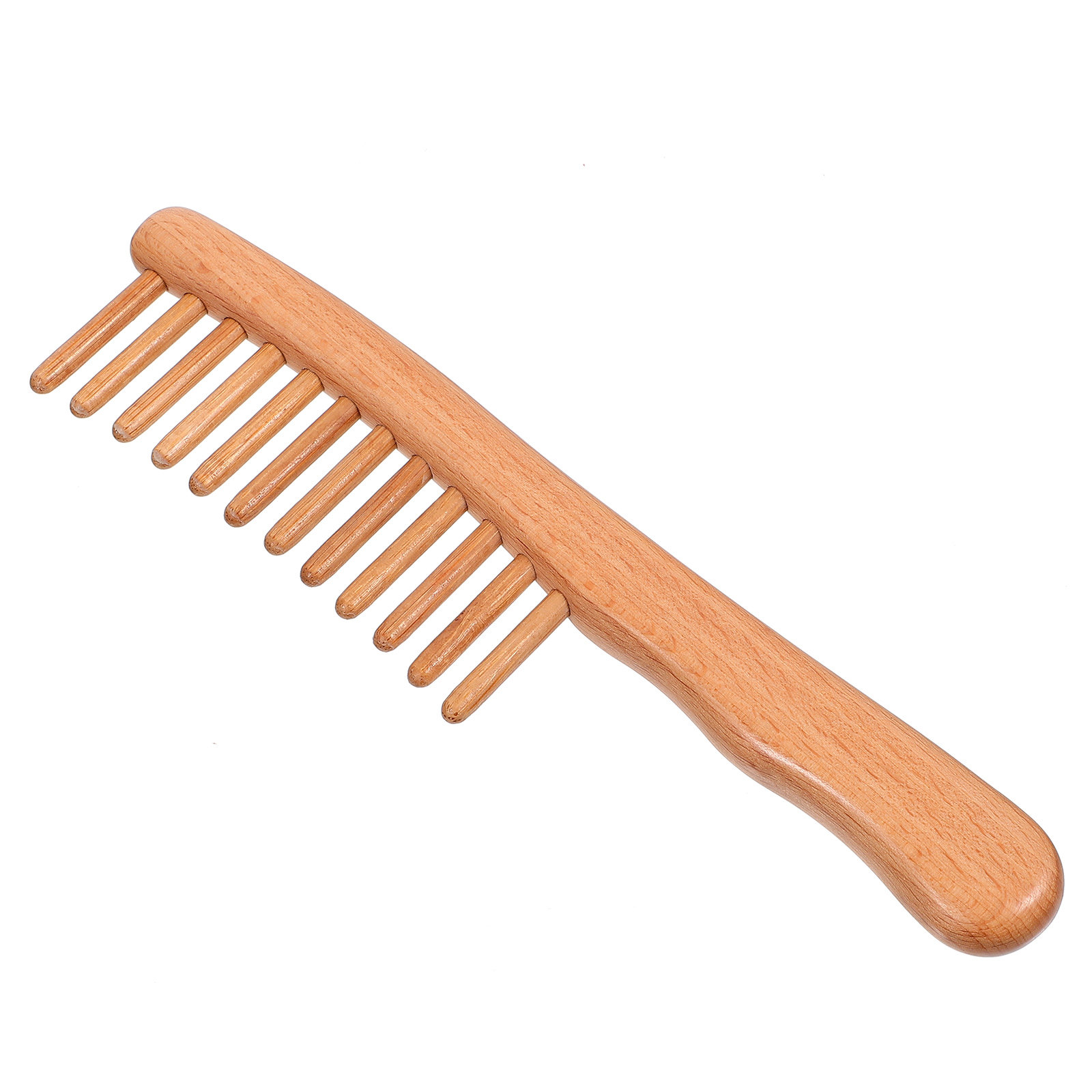 Hair Scalp Massager - 1 Buah Sisir Pijat Kayu Alami