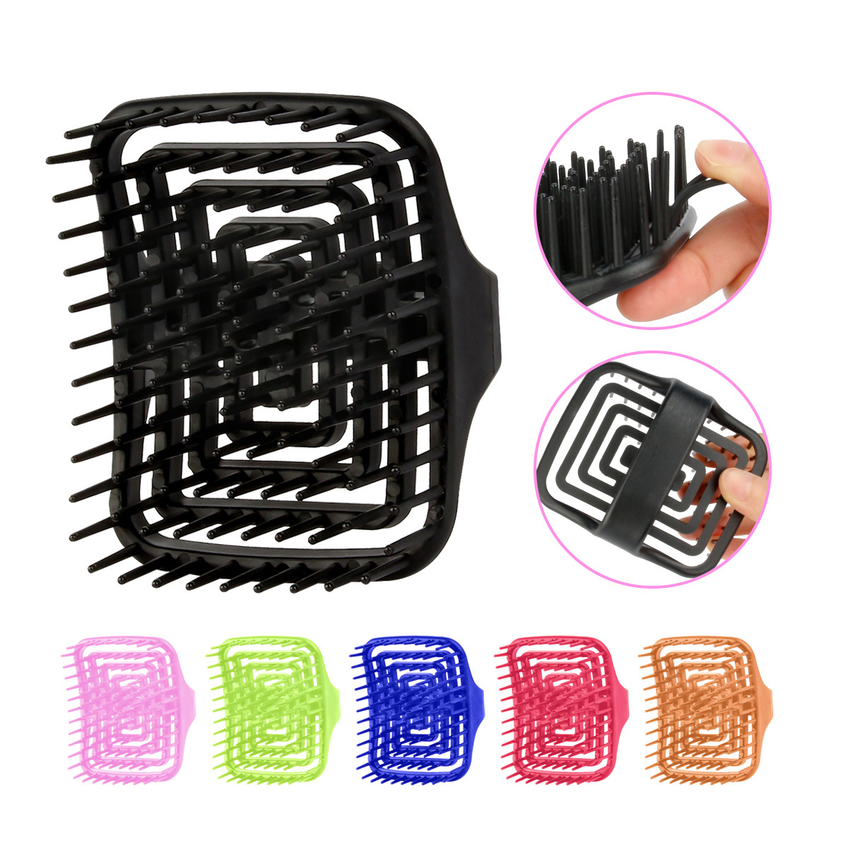 Hair Scalp Massager - Sikat Pijat Kulit Kepala WANMEI -
