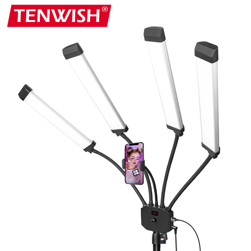 Beauty Makeup Video - Lampu Fill LED Lengan Fleksibel Menghilangkan