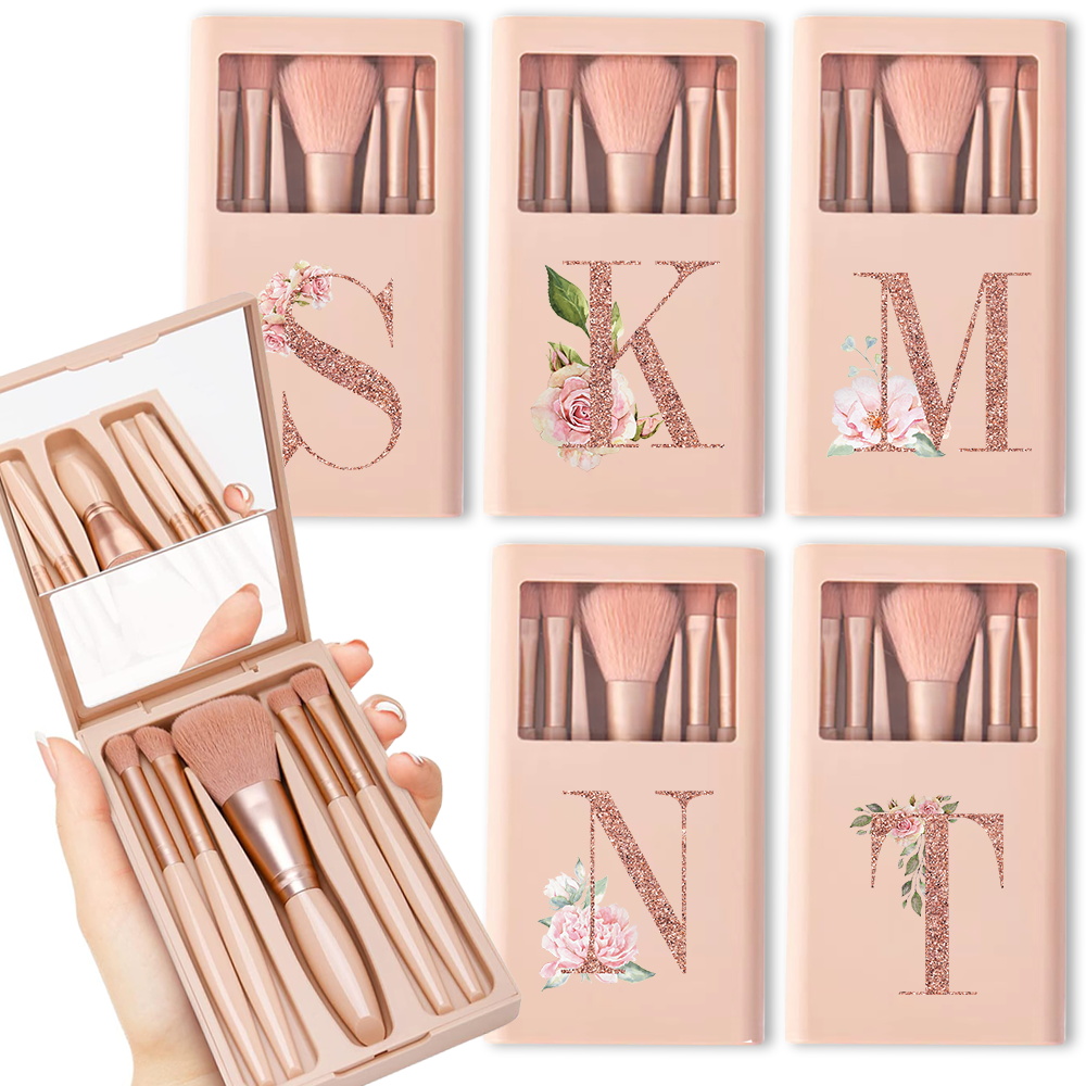 Beauty Makeup Tools Set - 5 Buah Kit Kuas Kosmetik dengan