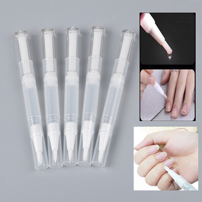Lip Liner Pencil - Pena lilit kuku kosong dengan kuas,