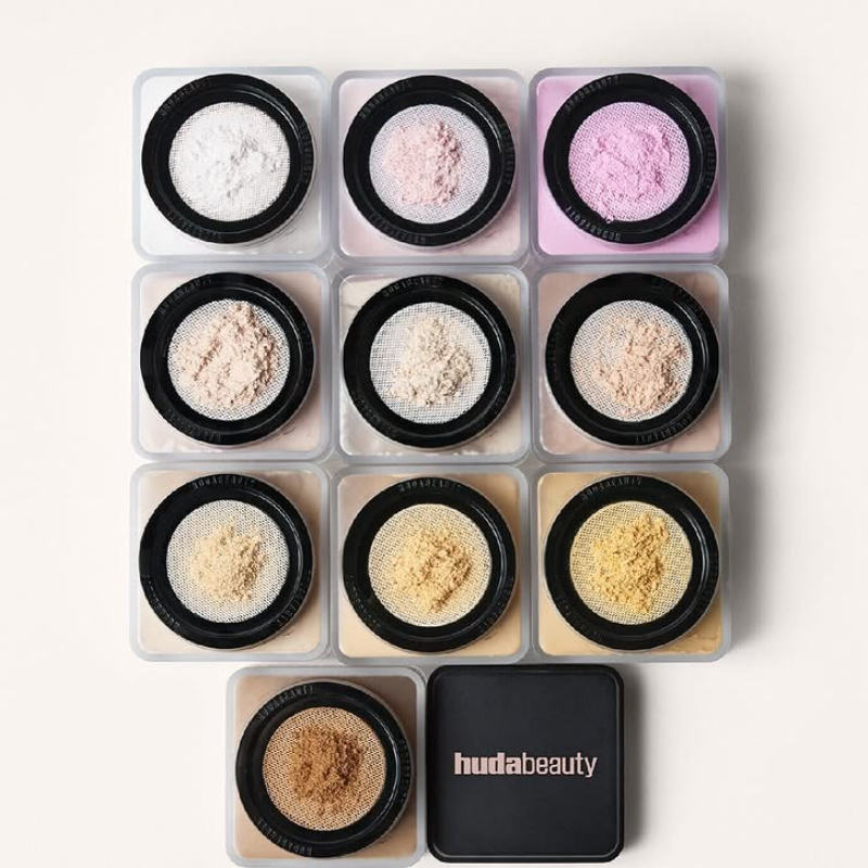 Huda Beauty Makeup Bag - Bedak Tabur Huda Beauty, Bedak Setting