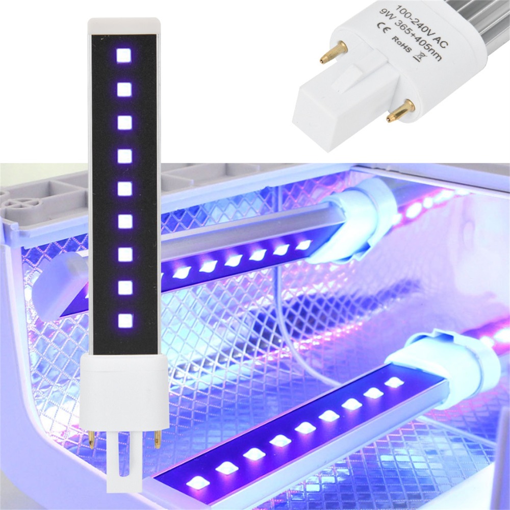 Uv Nail Lamp - Pengering Kuku Gel Sumber Cahaya Ganda