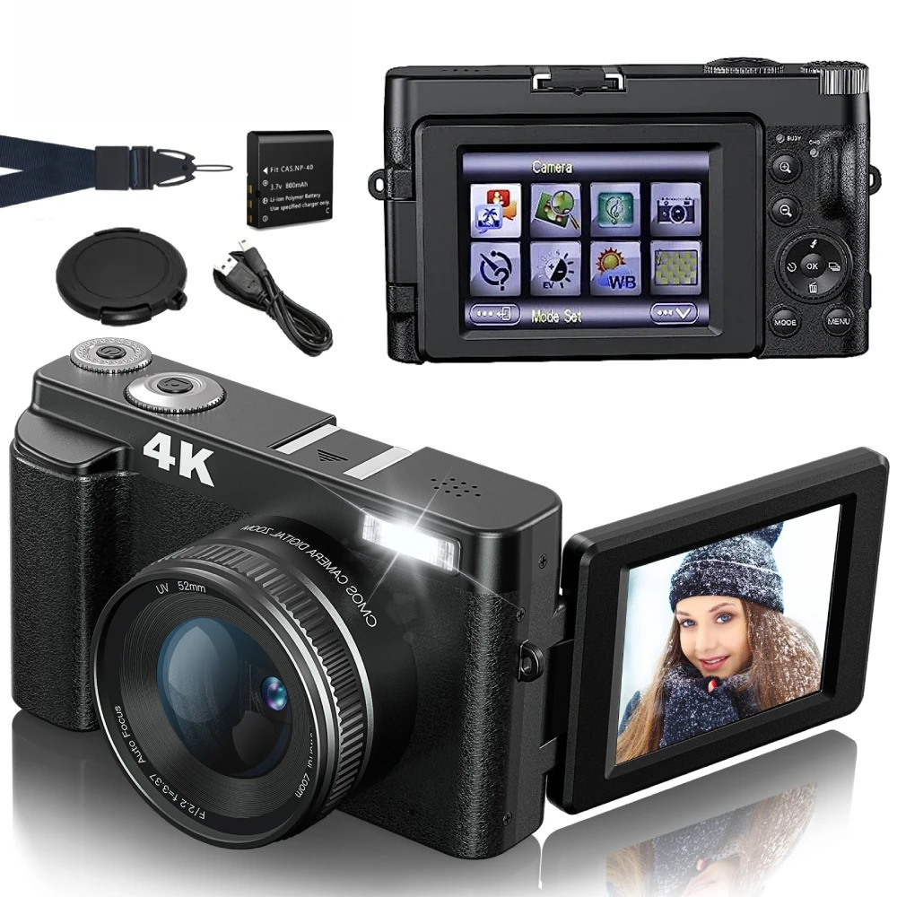 Beauty Makeup Video - Kamera Digital 4K untuk Fotografi dan