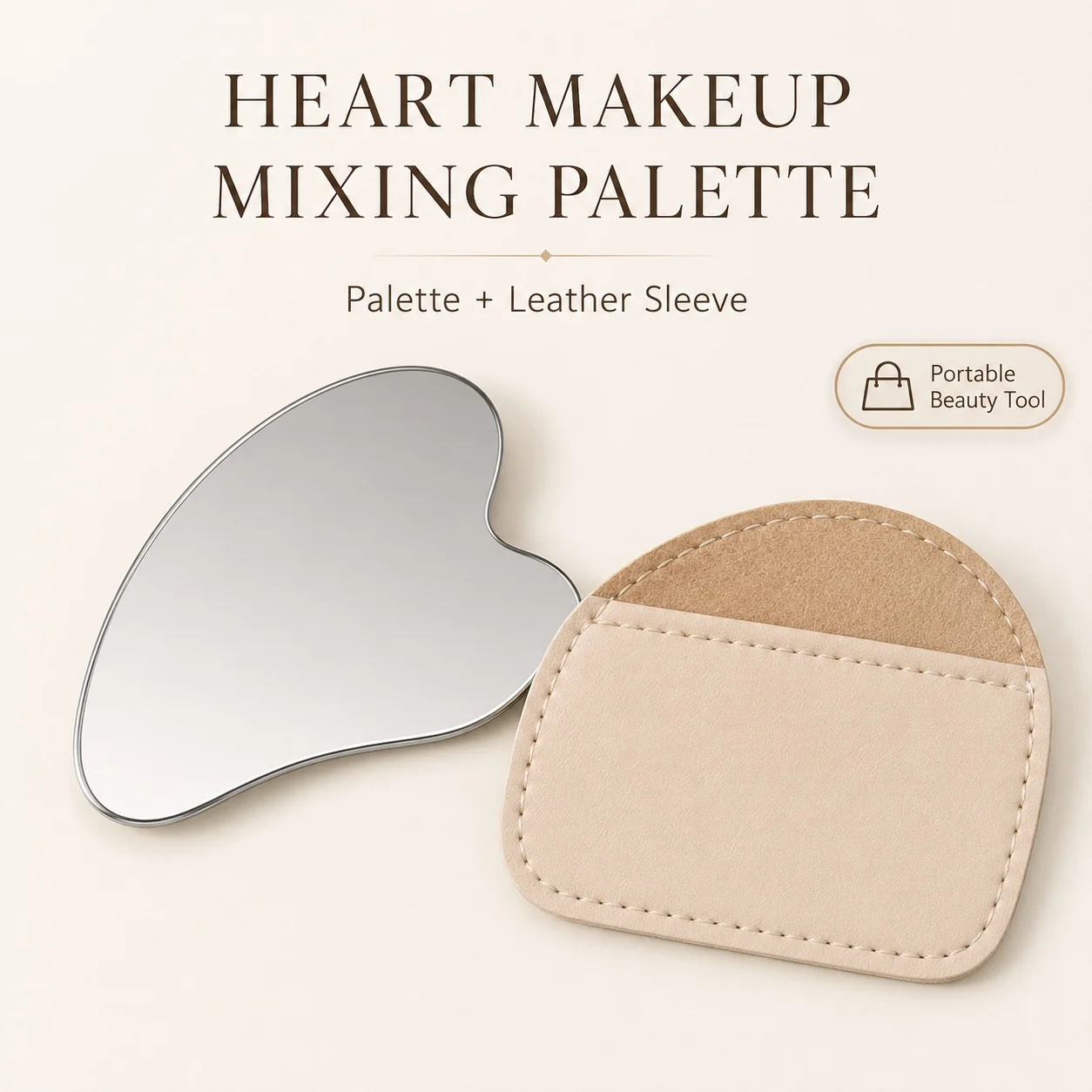 Palet Pencampur Makeup Bentuk  - Beauty Makeup Foundation ulasan dan harga