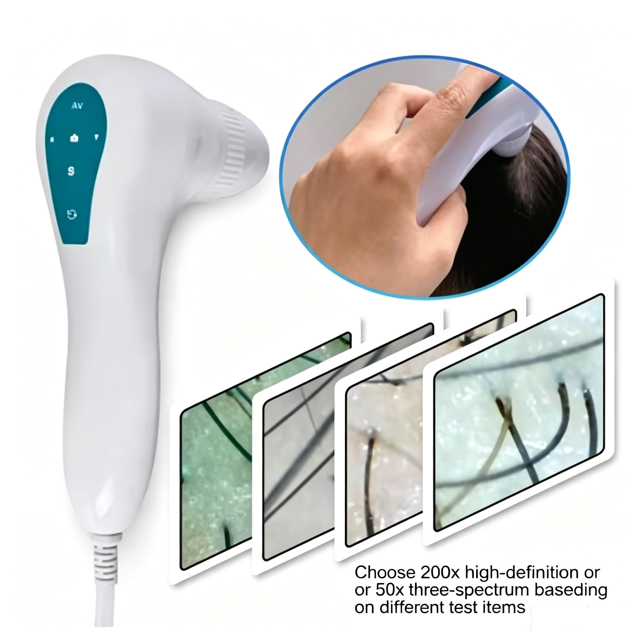 Detektor Folikel Rambut Anti R - Hair Scalp Massager ulasan dan harga