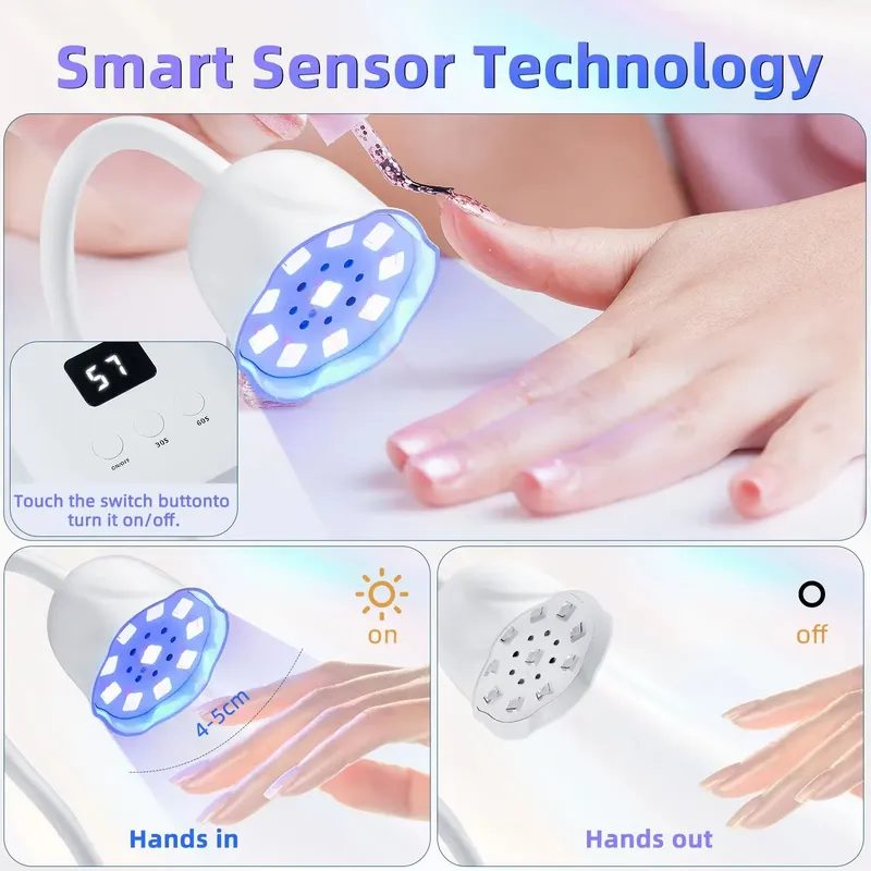 Lampu Kuku Nirkabel LED UV Pen - Uv Nail Lamp ulasan dan harga