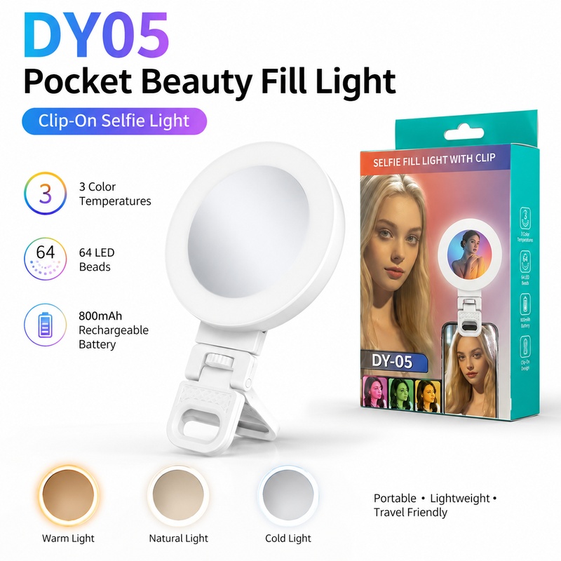 Lampu Video Ponsel Portabel LE - Beauty Makeup Video ulasan dan harga