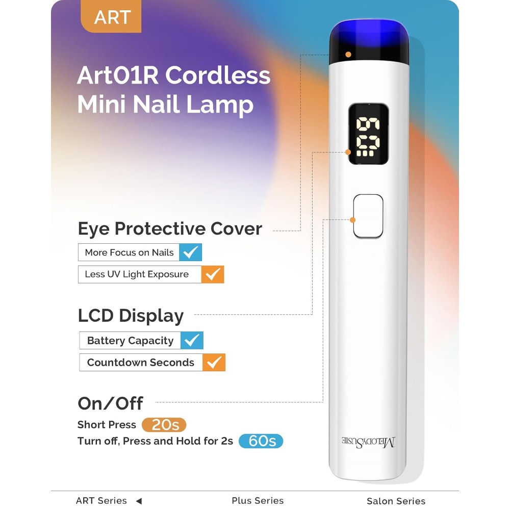 Lampu Kuku LED UV Mini Isi Ula - Uv Nail Lamp ulasan dan harga