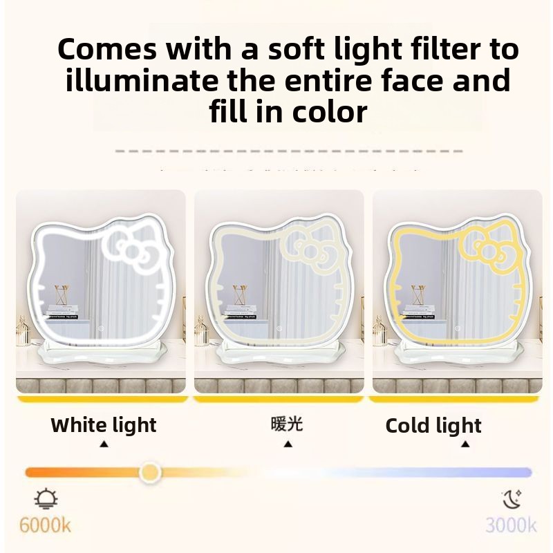 Cermin Rias dengan Lampu Kamar - Beauty Makeup For Girl ulasan dan harga