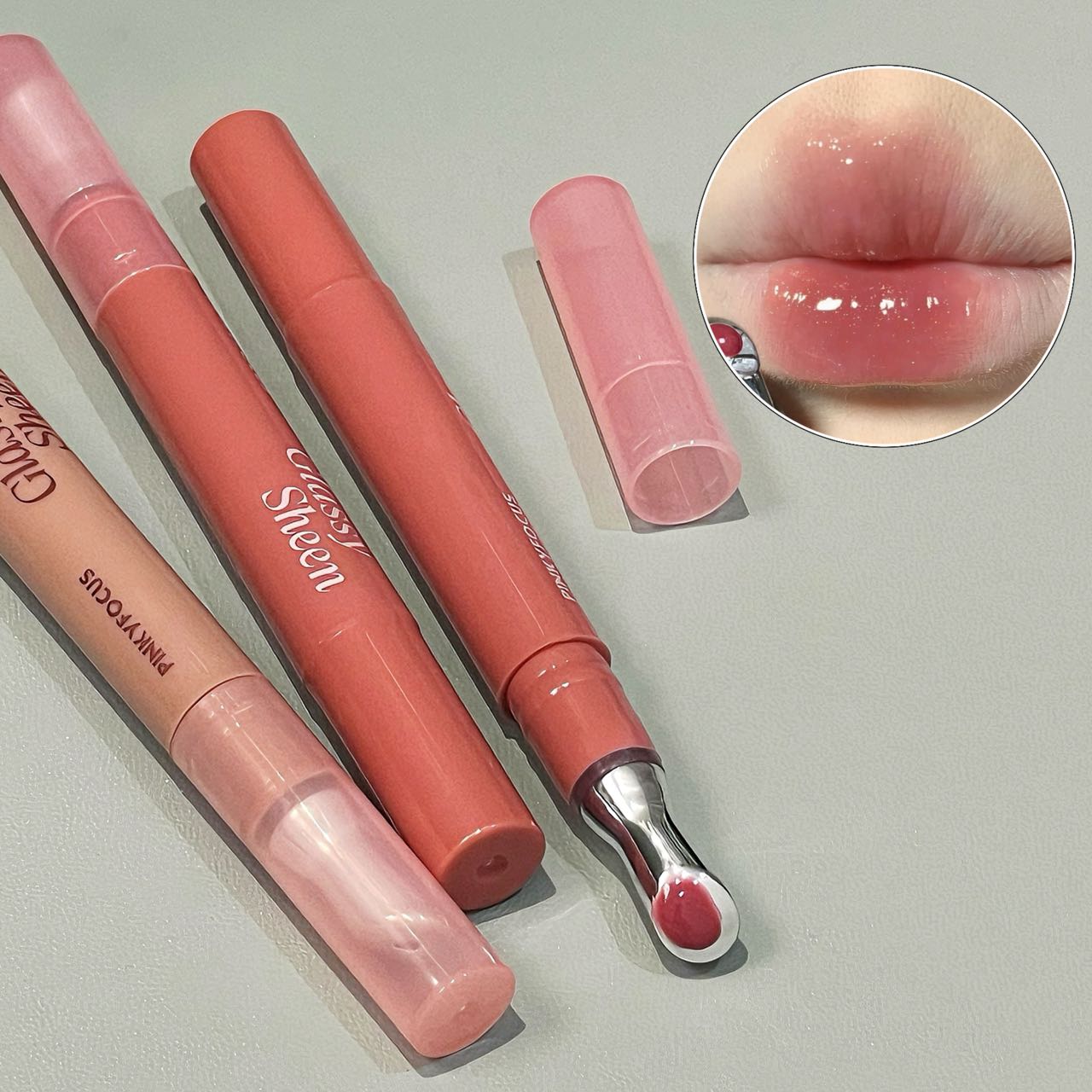 Pinkyfocus Hydrating Serum Lip - Lip Gloss Plumping ulasan dan harga