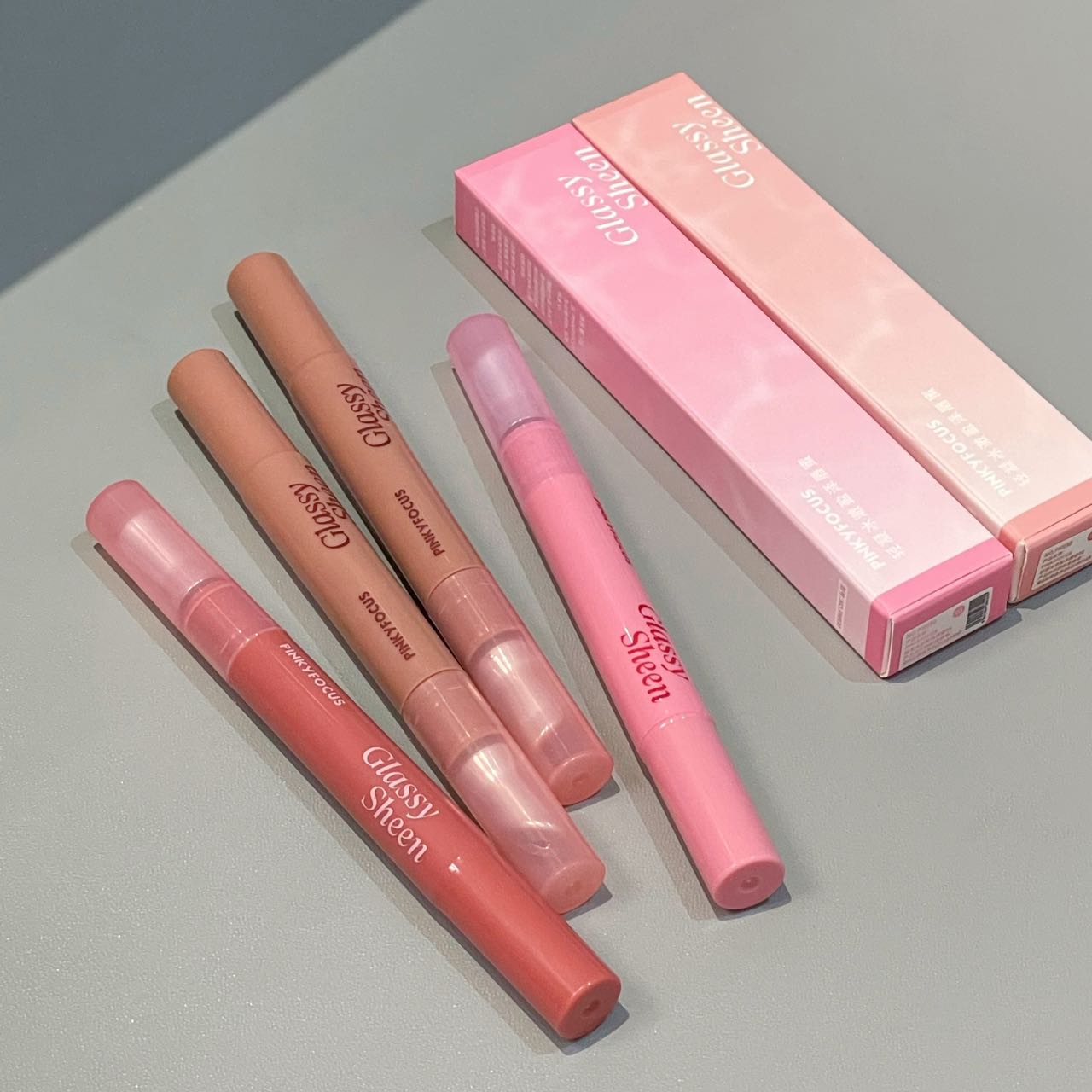 Pinkyfocus Hydrating Serum Lip - Lip Gloss Plumping ulasan dan harga