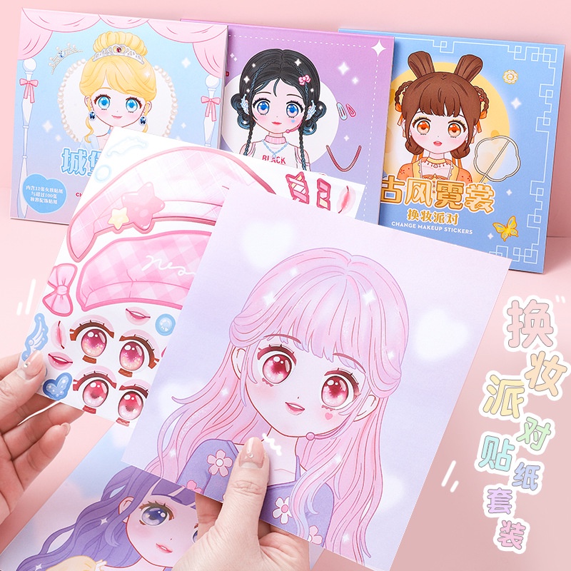 1 buah stiker perubahan Makeup - Beauty Makeup For Girl ulasan dan harga