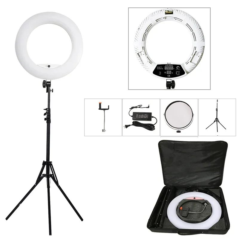 Yidoblo 96W Ring Light FD-480  - Beauty Makeup Video ulasan dan harga