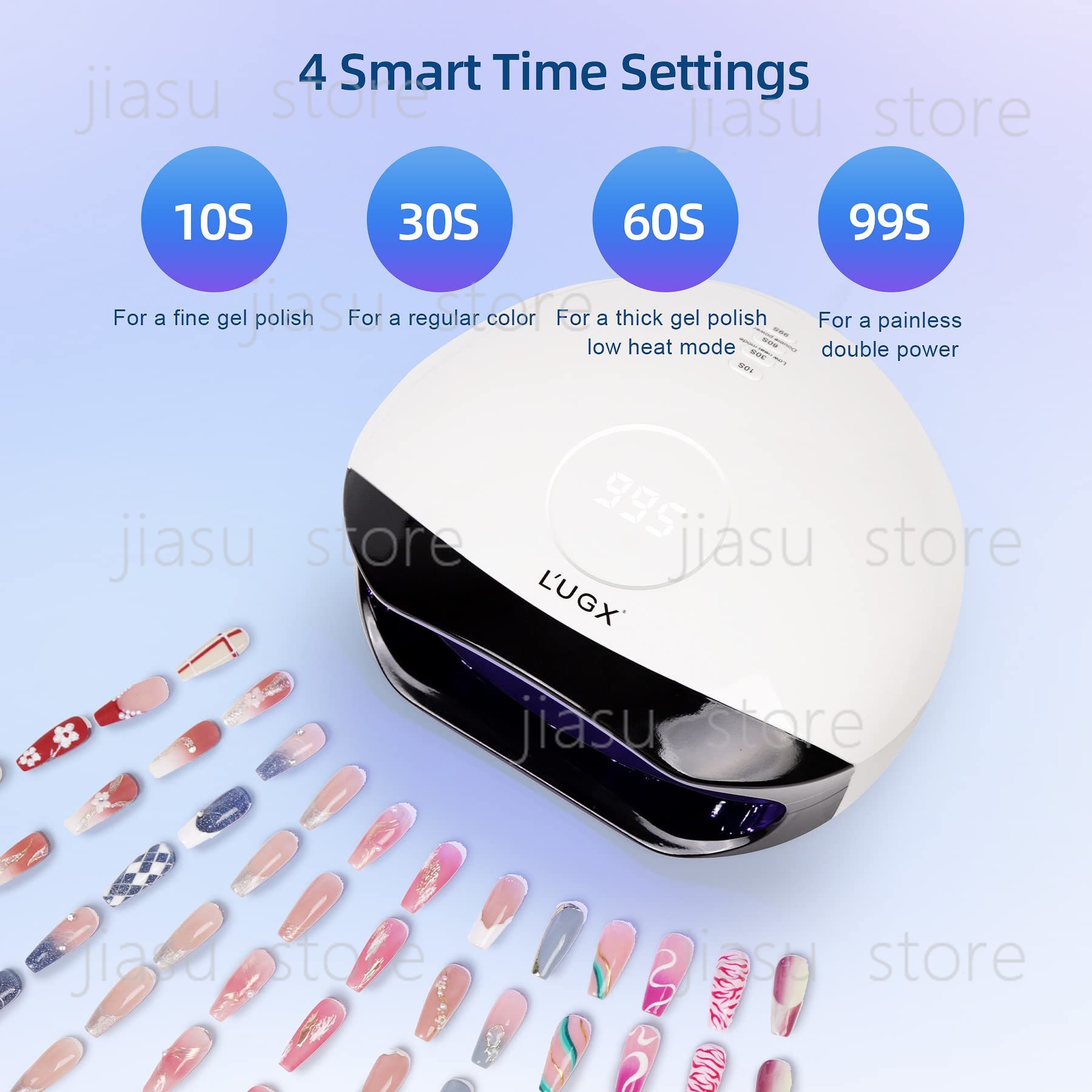 LUGX Promo Panas 56W Pengering - Uv Nail Lamp ulasan dan harga