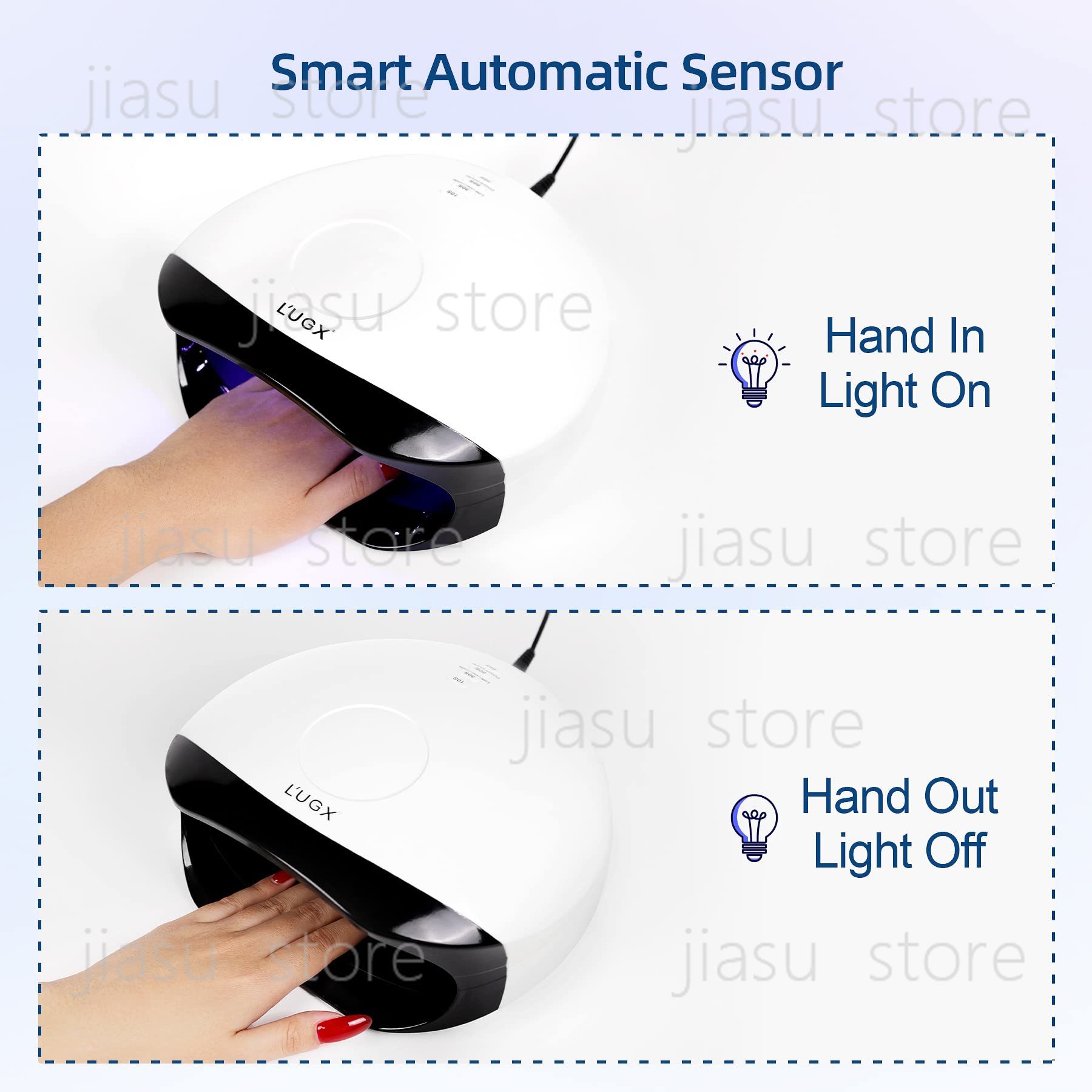 LUGX Promo Panas 56W Pengering - Uv Nail Lamp ulasan dan harga
