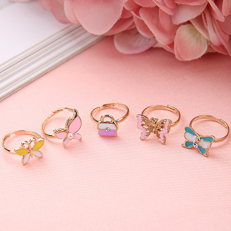10/20 buah cincin lucu anak-an - Beauty Makeup For Girl ulasan dan harga