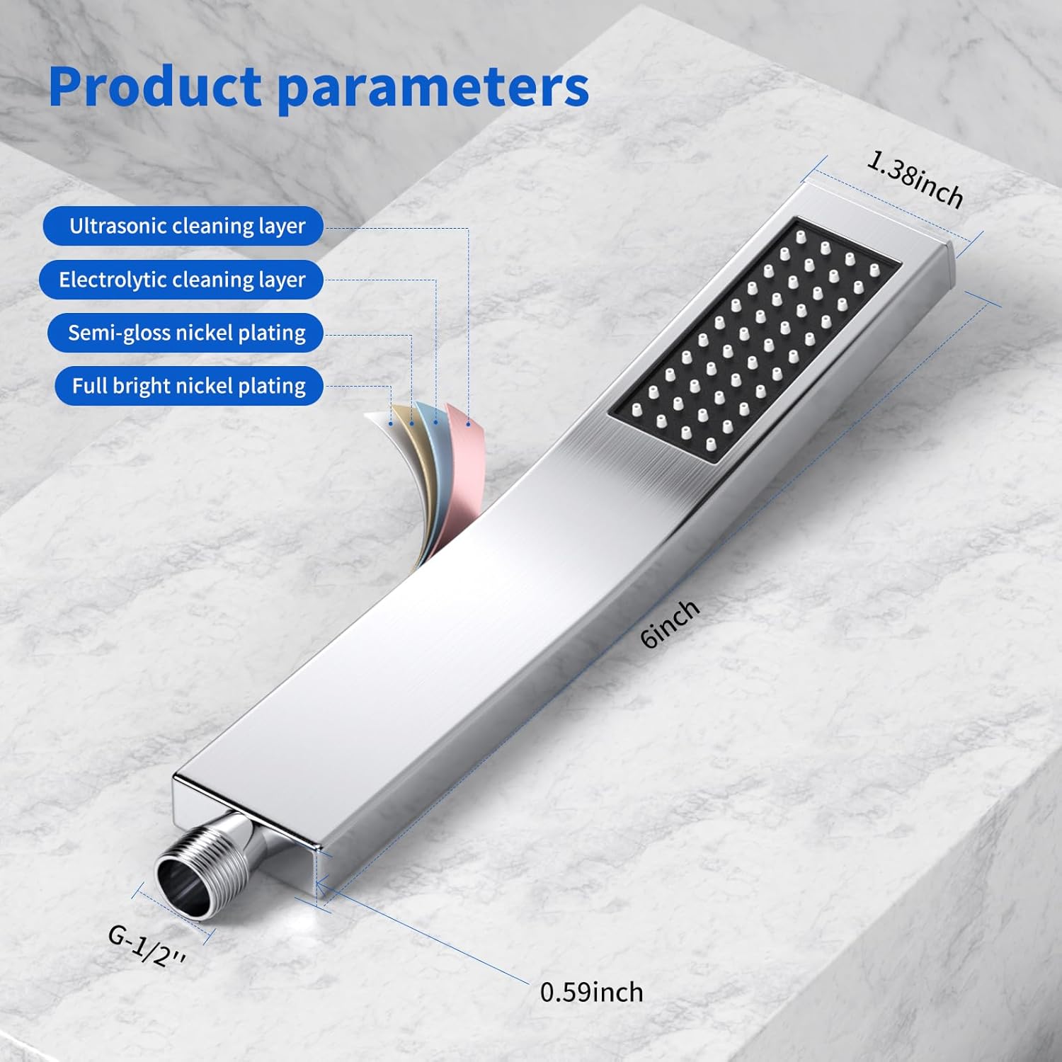 Kepala Pancuran Toilet Berkual - Hair Scalp Massager ulasan dan harga