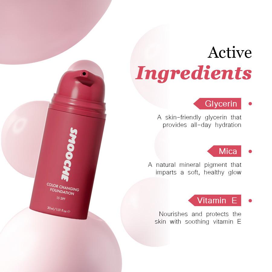 Smooche Adaptive Shade Foundat - Beauty Makeup Foundation ulasan dan harga