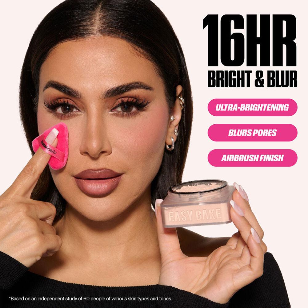 Huda Easy Bake Loose Setting P - Huda Beauty Makeup Bag ulasan dan harga