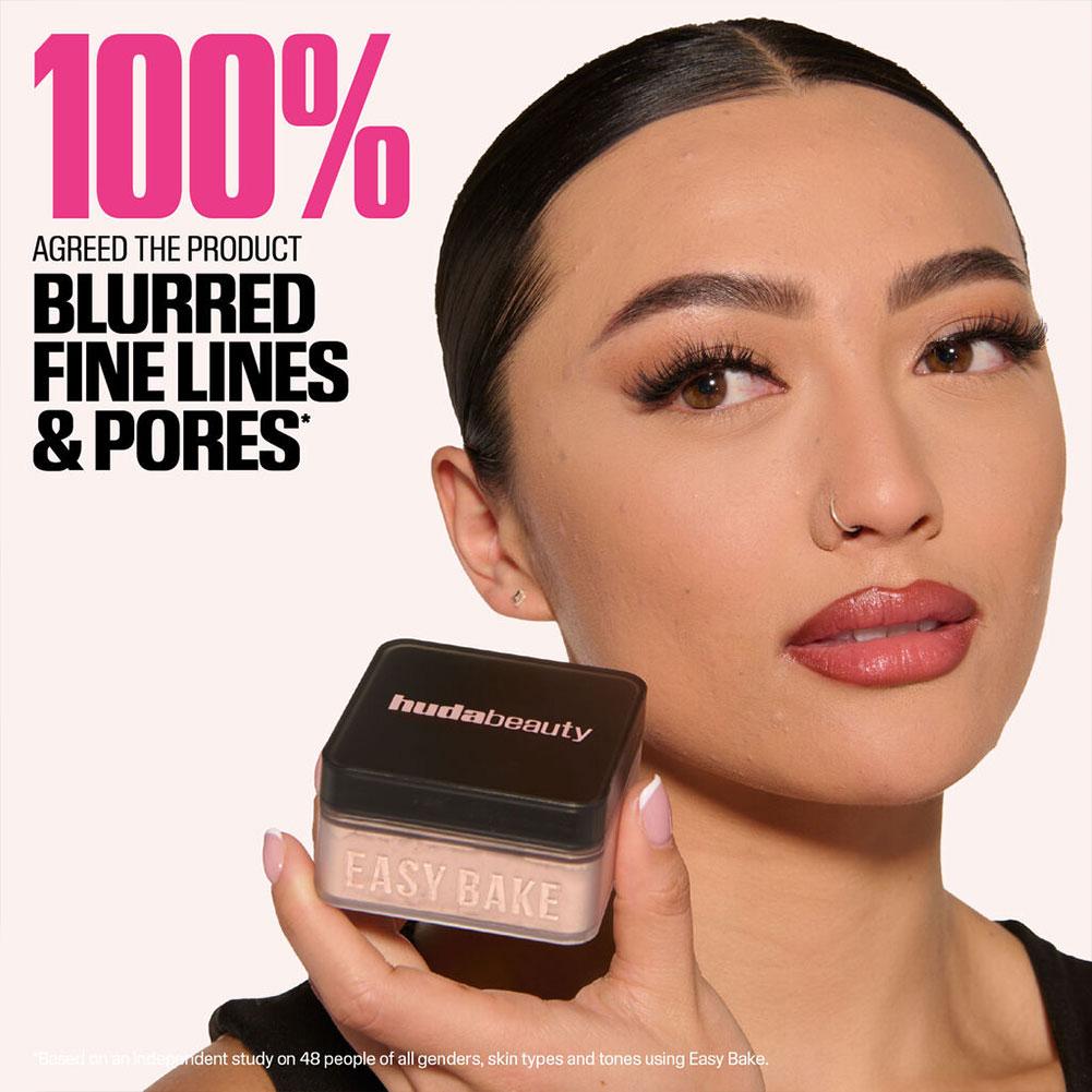 Huda Easy Bake Loose Setting P - Huda Beauty Makeup Bag ulasan dan harga