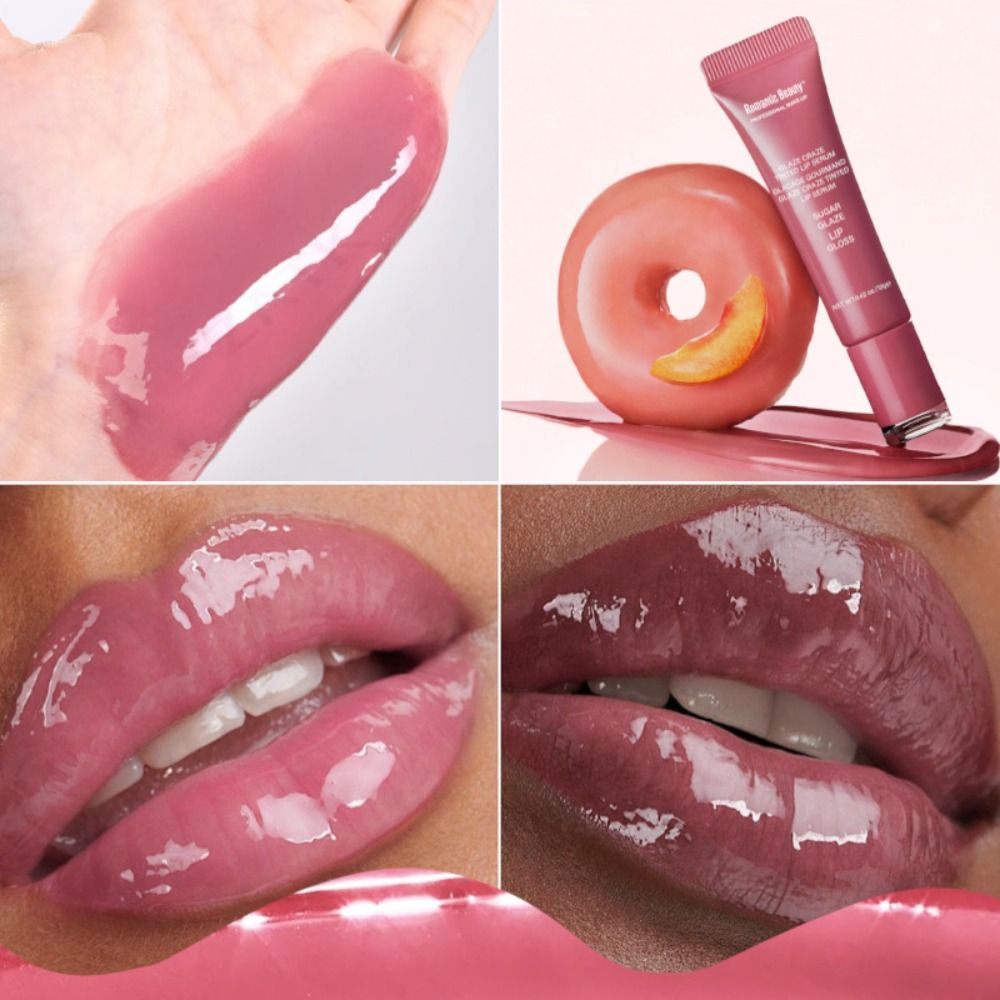 Lip Gloss Donat Warna Pearlesc - Lip Gloss Plumping ulasan dan harga