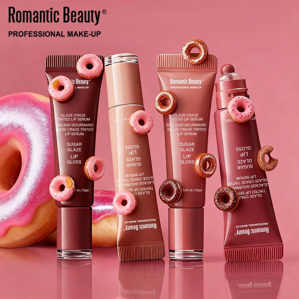 Lip Gloss Donat Warna Pearlesc - Lip Gloss Plumping ulasan dan harga