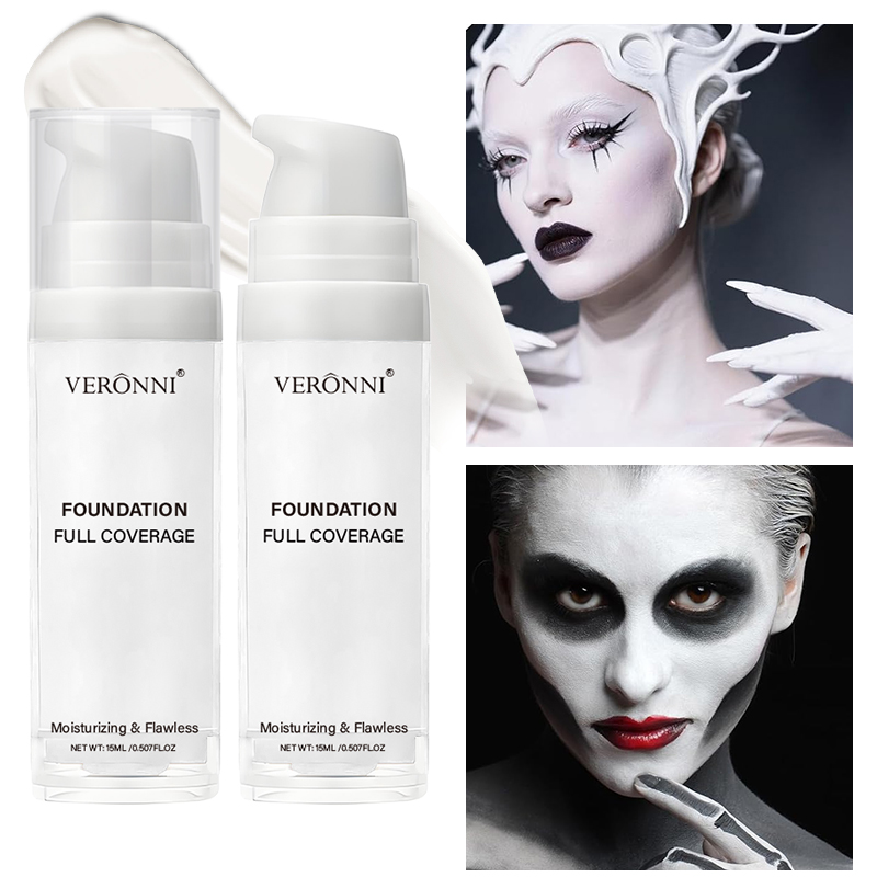 Halloween Cair Goth Riasan Put - Beauty Makeup Foundation ulasan dan harga
