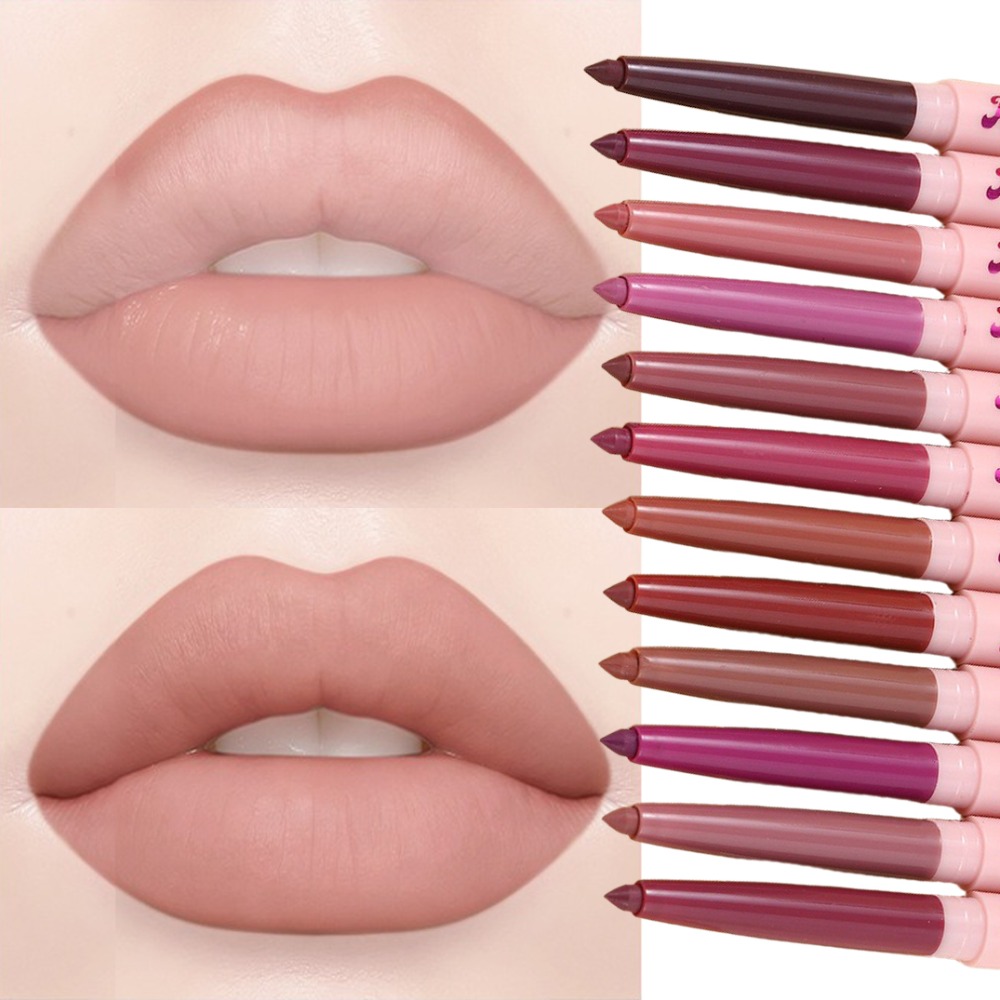 Pensil Lip Liner Matte Nude Ta - Lip Liner Pencil ulasan dan harga